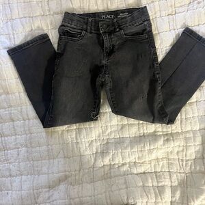 PLACE kids 
Dark Gray Straight Leg Jeans